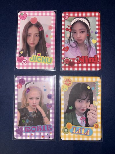 BLACKPINK春日滿額卡 周邊卡