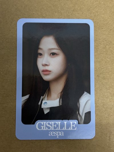 aespa Giselle 吉吉 ctmi 隨機卡 藍版吉 吉-