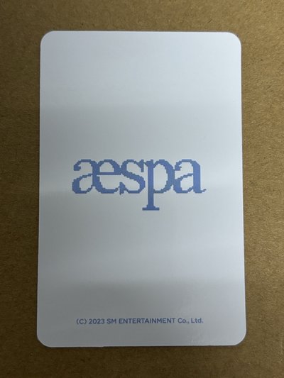 aespa Giselle 吉吉 ctmi 隨機卡 藍版吉 吉-