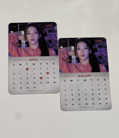 現貨 drip日曆卡