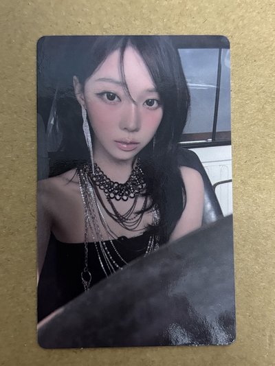 aespa Winter 冬天 Rich Man wvs 幸運卡 冬-