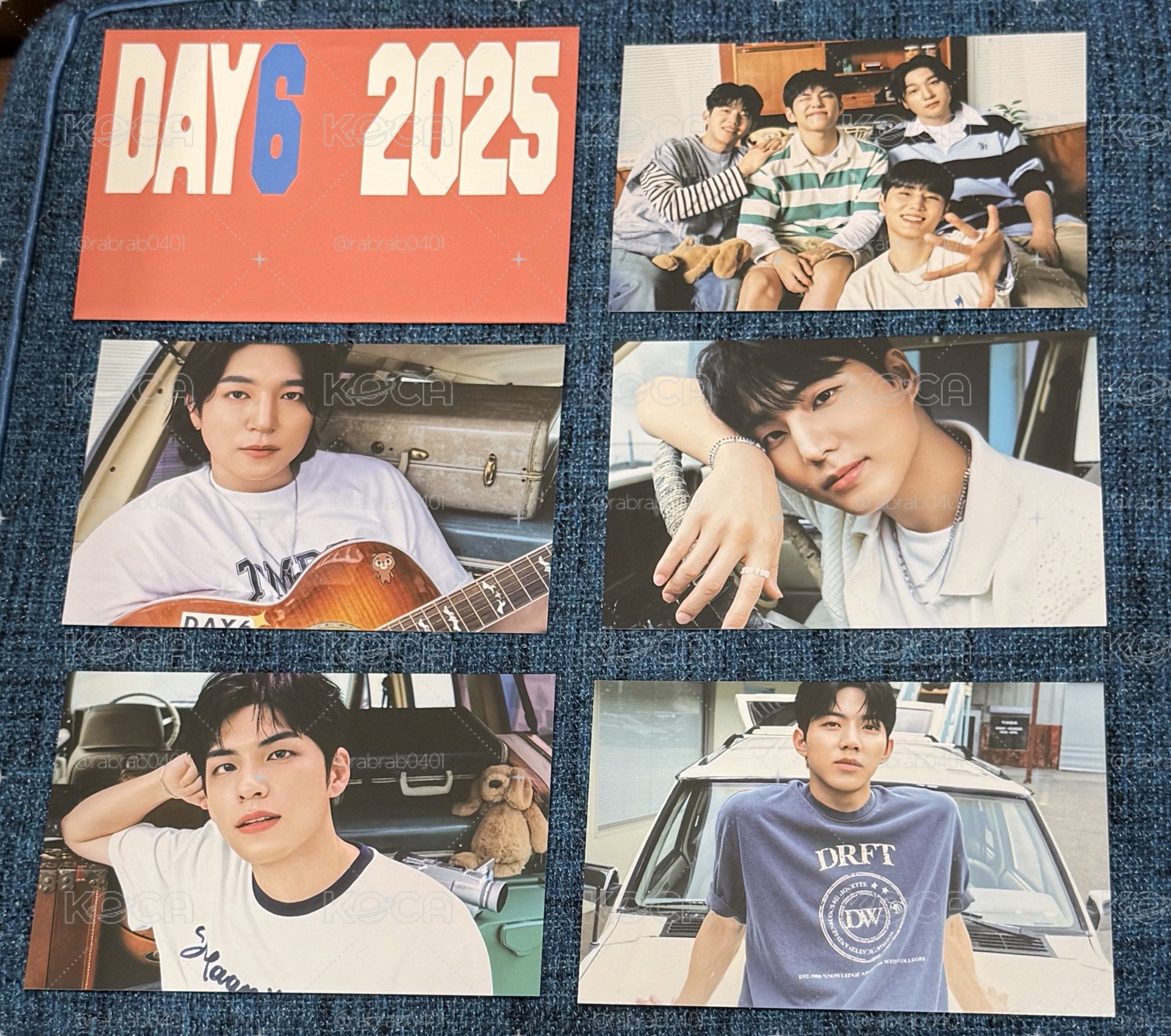 DAY6 2025 年曆組 含2個通路的特典