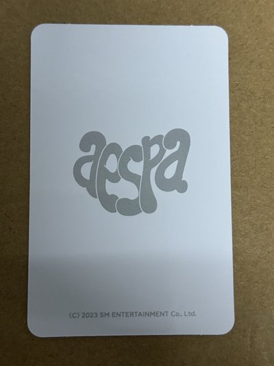 aespa Karina 柚子 ctmi 隨機卡 粉版柚 柚-