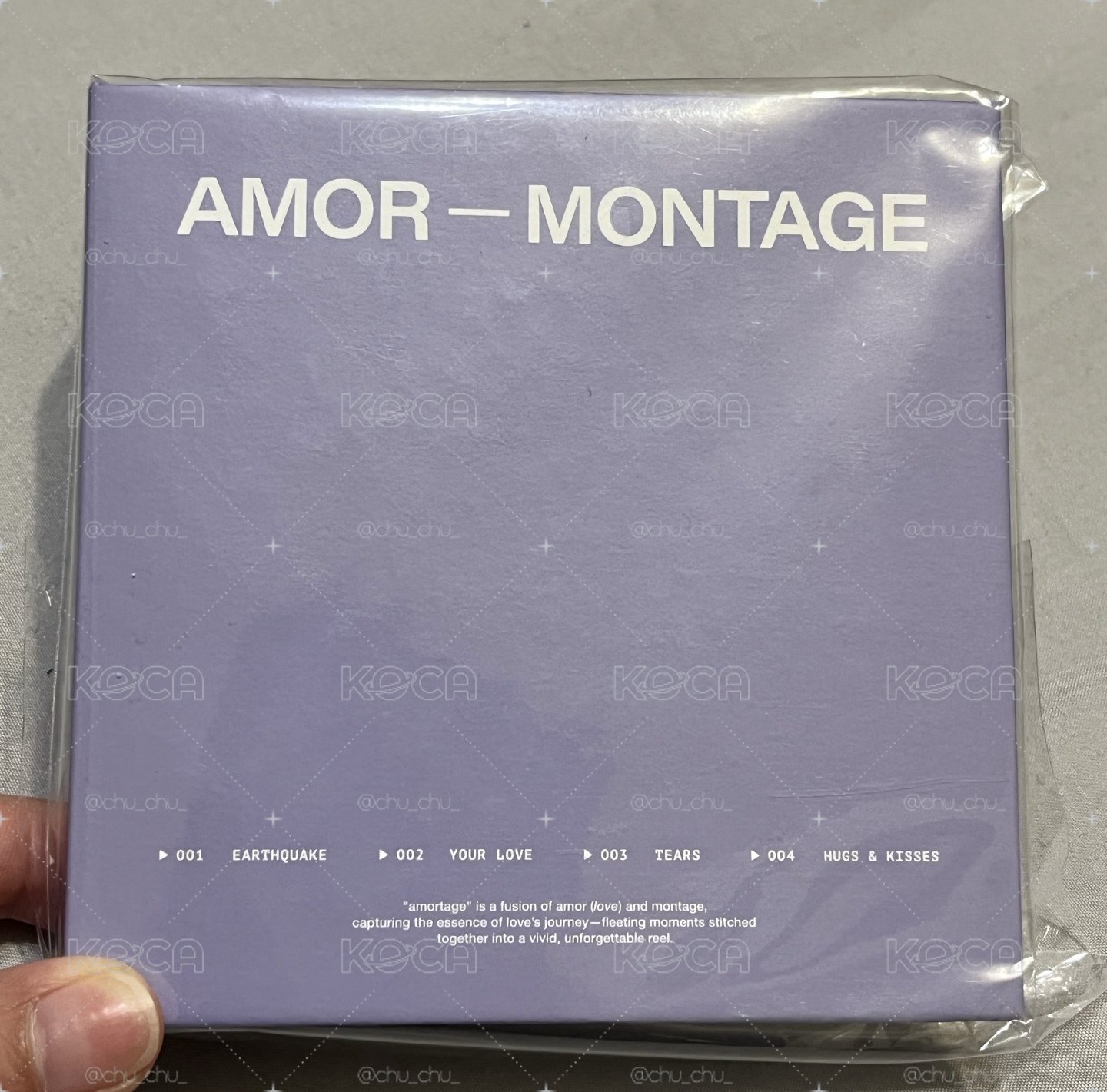 Jisoo AMORTAGE 卡冊