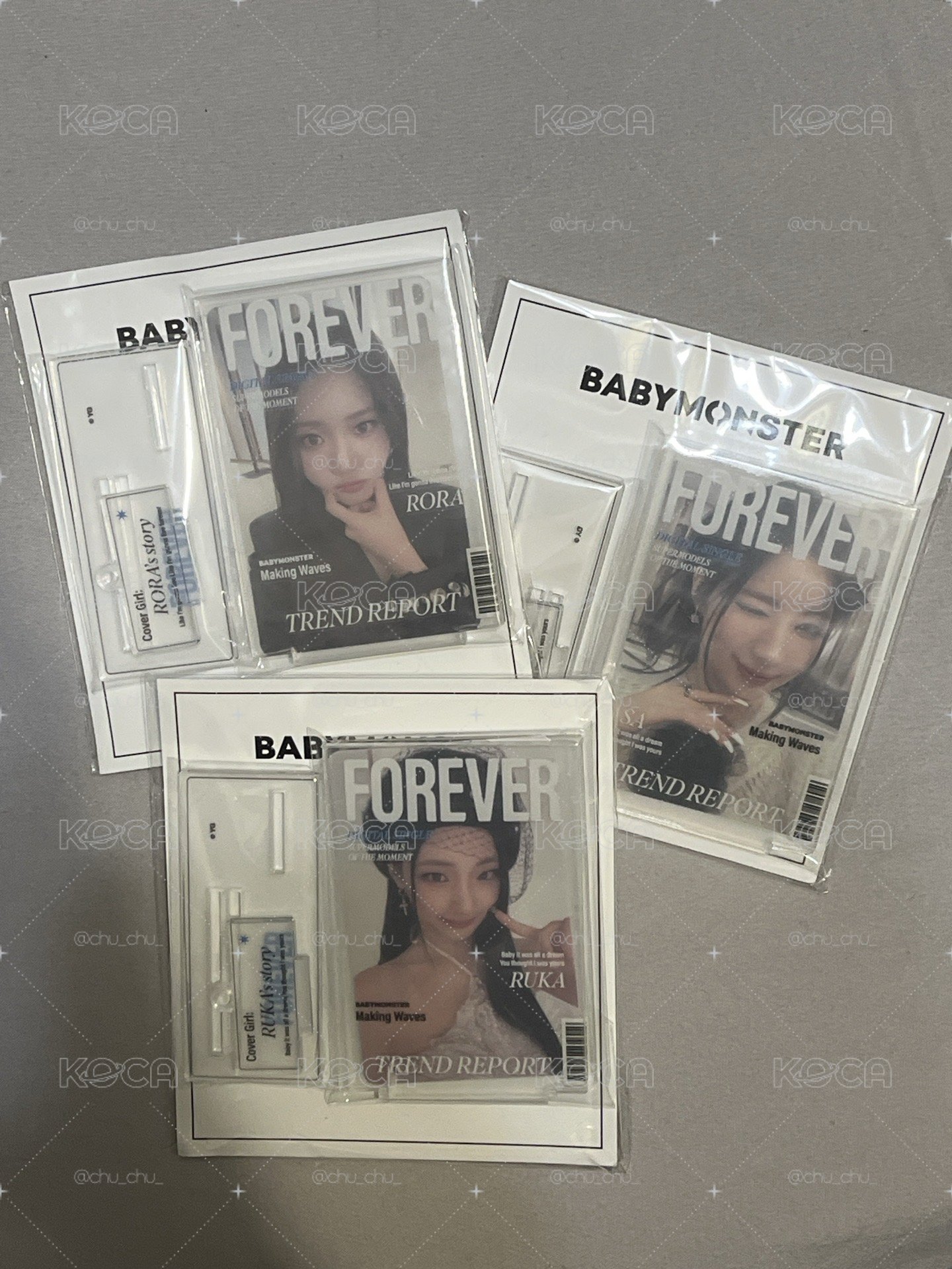 BABYMONSTER FOREVER 立牌