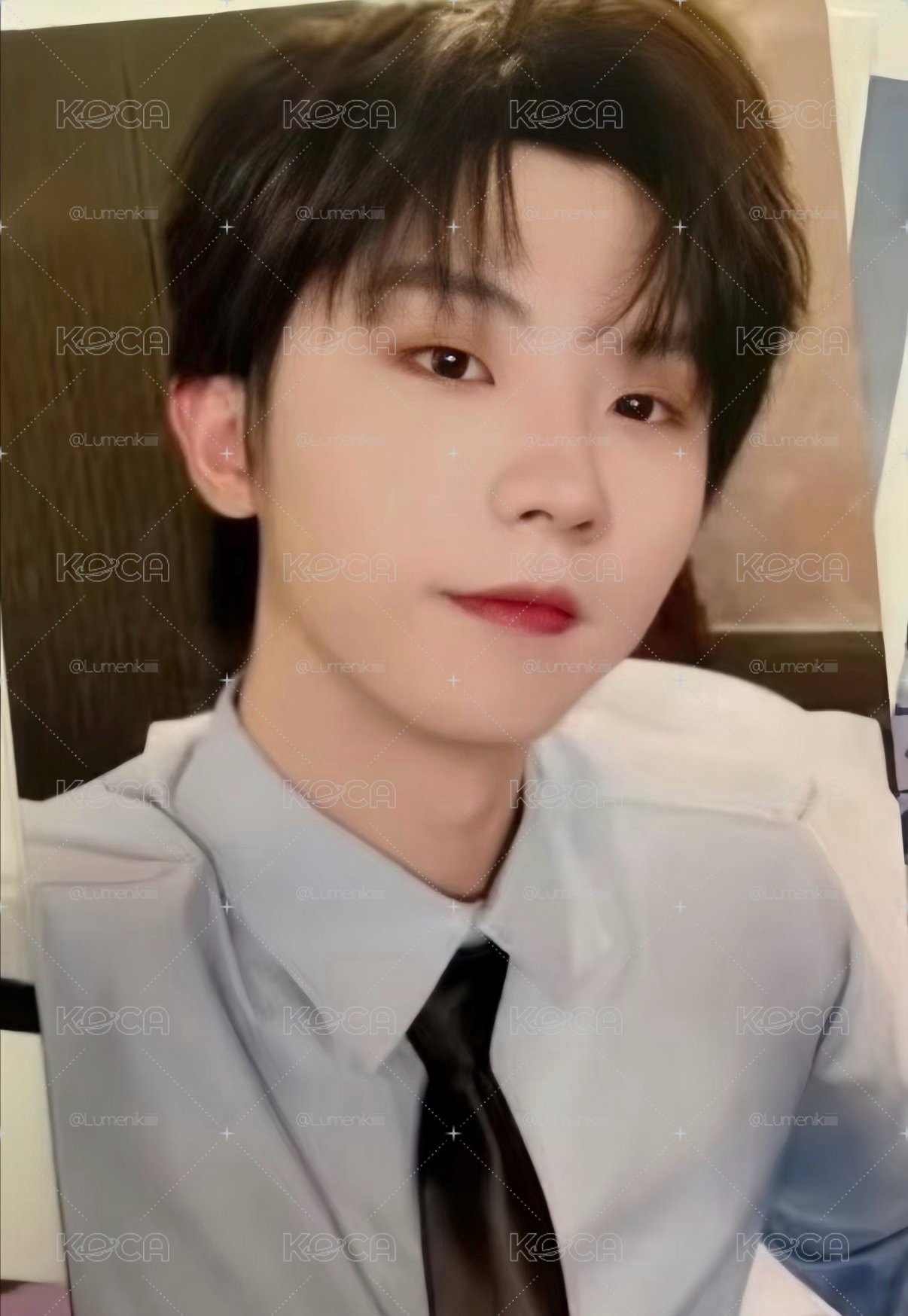 馬嘉祺 演唱會單人卡 藍西裝