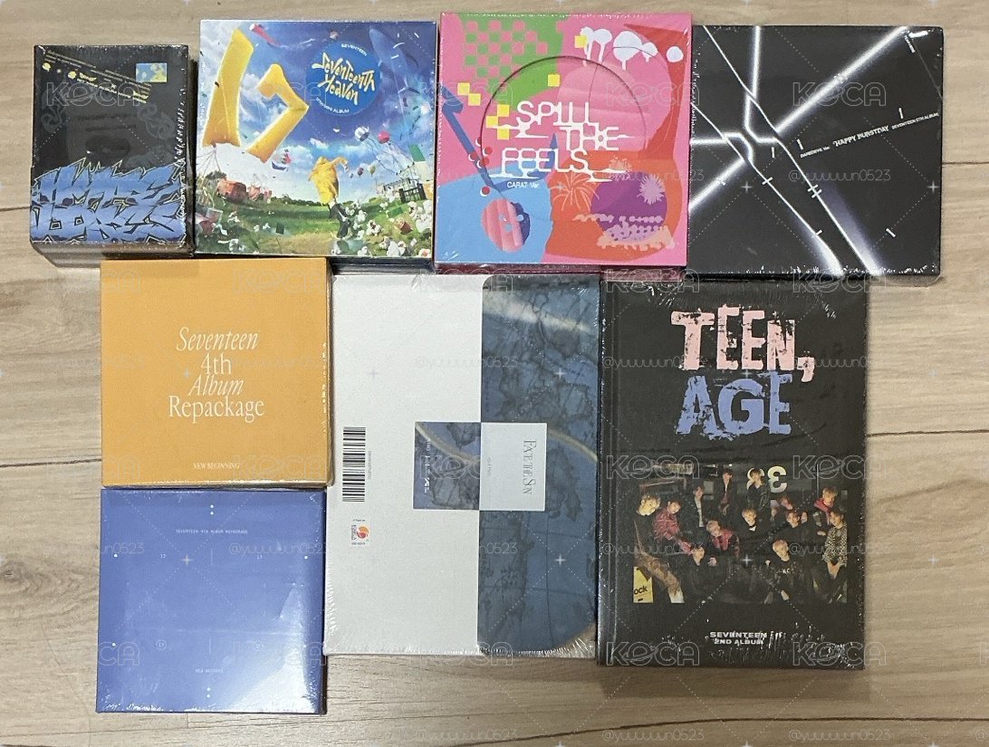 seventeen 未拆專