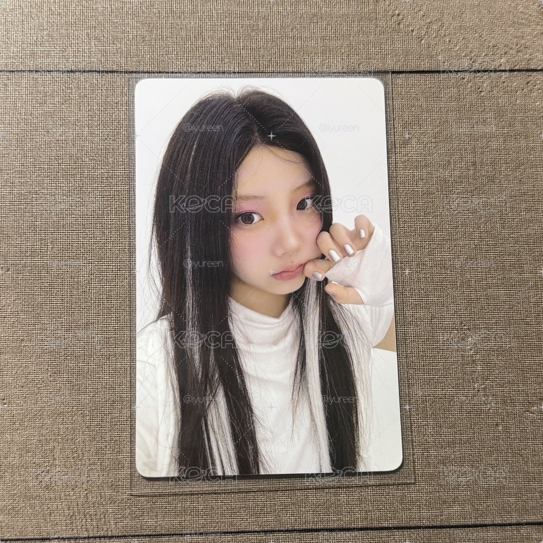 Wonhee bomb yzy6.0 簽售卡