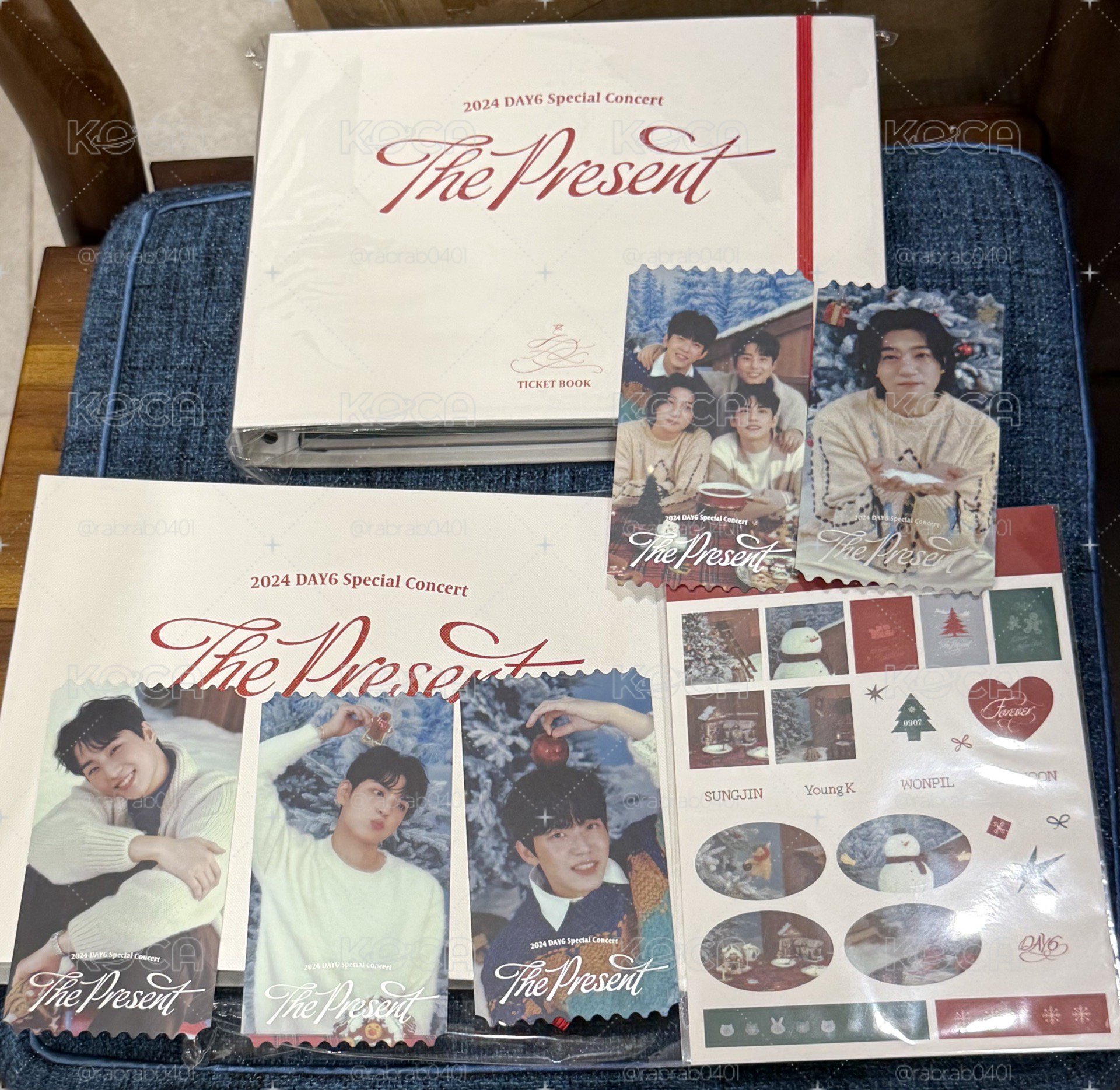 (降售）DAY6 票卡冊 票卡組 2024 The Present