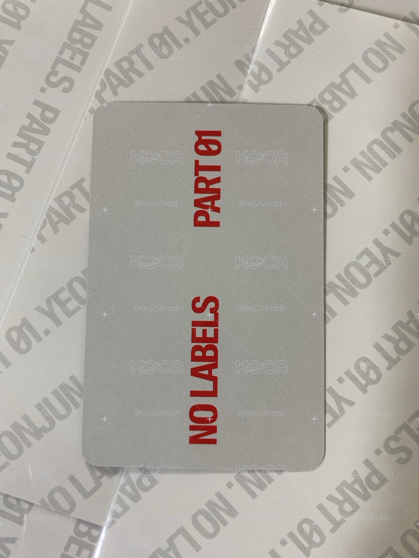 然竣 No labels 電子專卡
