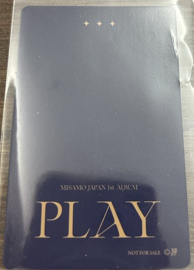 MISAMO 試聽派對入場特典-SANA💜