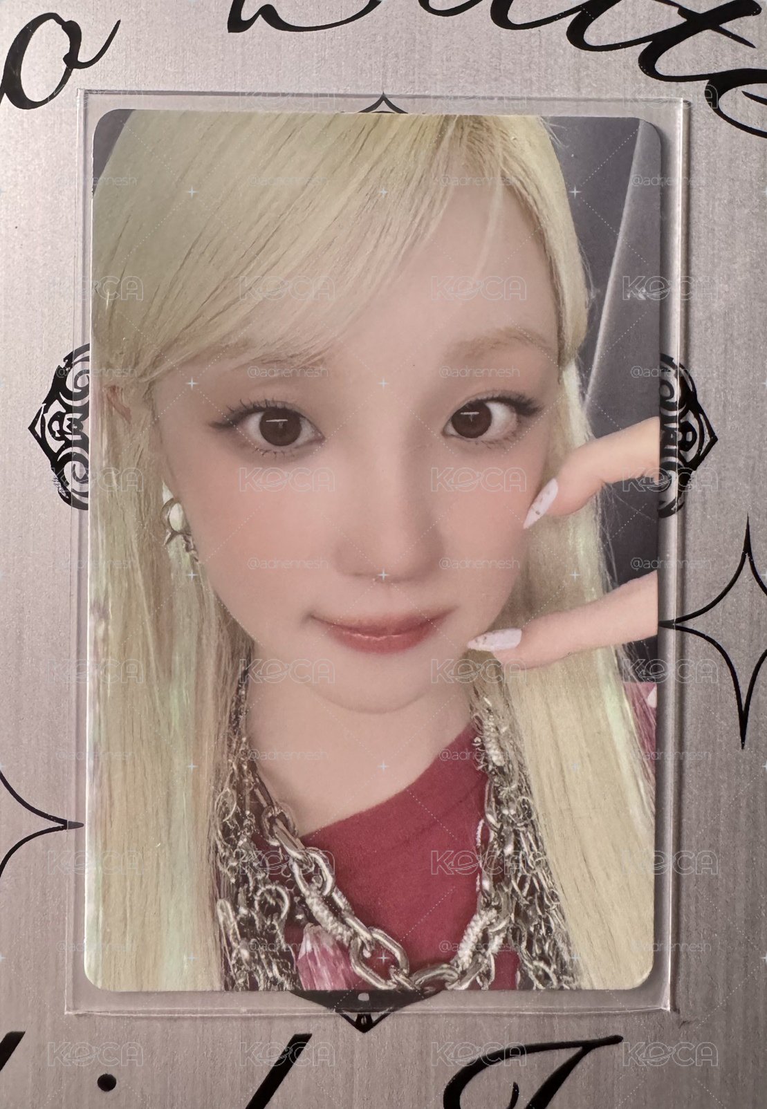 i-dle 雨琦 yuqi Motivation快閃店 滿額卡 