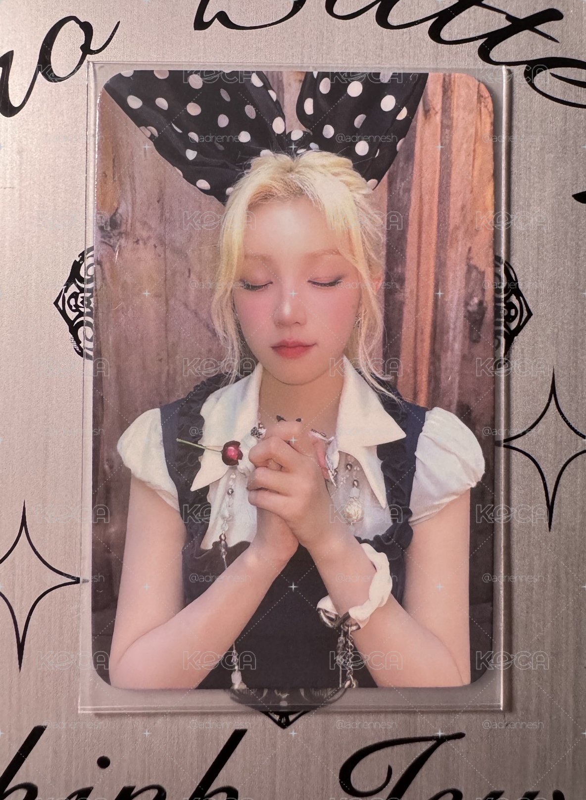 i-dle 雨琦 yuqi Motivation dmm 線下2.0 簽售卡 願望ver