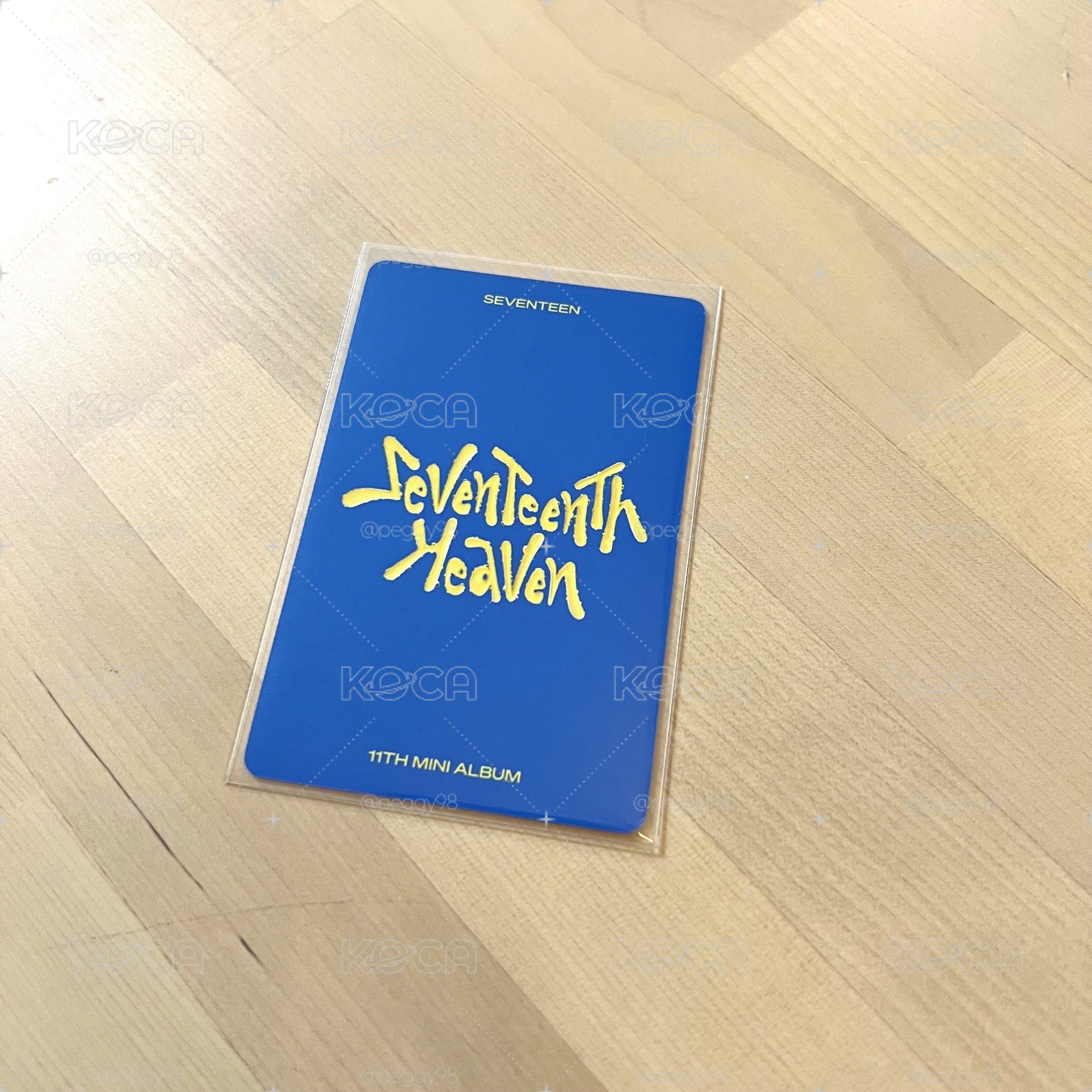 MINI 11 SEVENTEEN HEAVEN 克拉盤 DK小卡