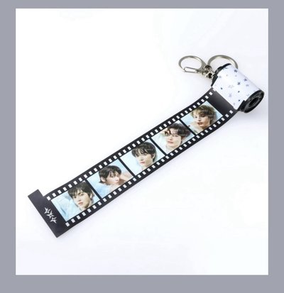 25'巡迴 鑰匙圈吊飾 膠片鑰匙圈（白）