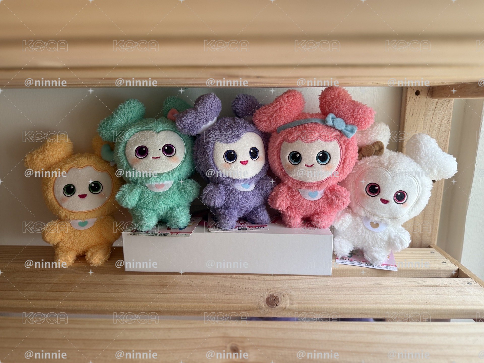 TWICE LOVELYSxGiGO 絨毛娃娃