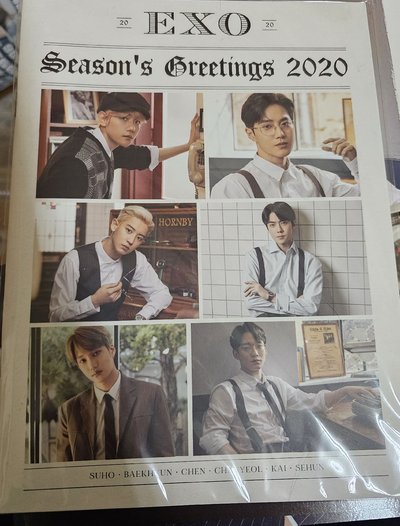 EXO 2020 年曆組-鍾大CHEN