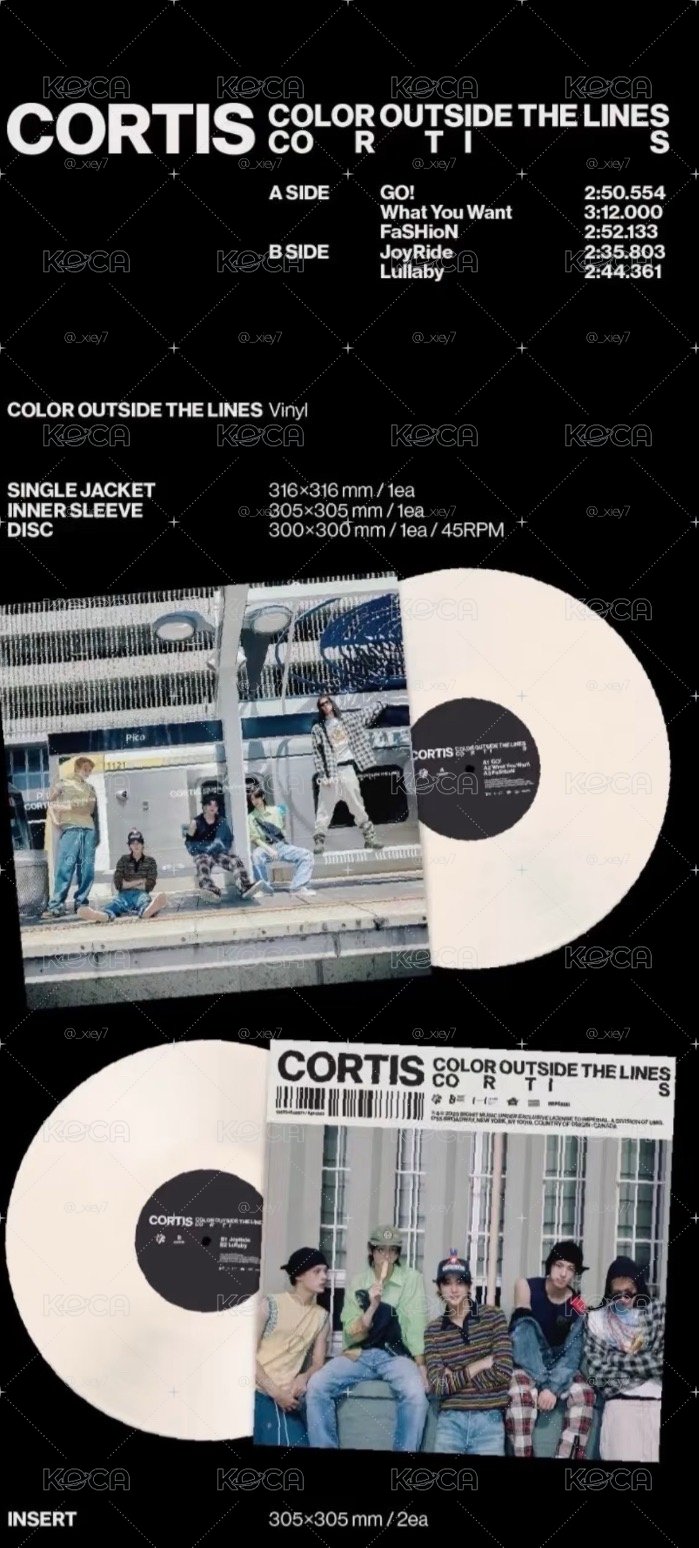 CORTIS現貨未拆黑膠