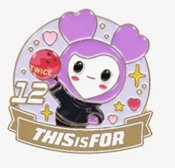 六巡 JYP JAPAN 徽章 