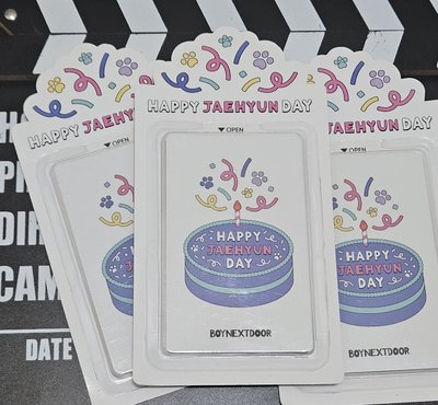 絕版現貨 24年明宰鉉未拆生日卡包