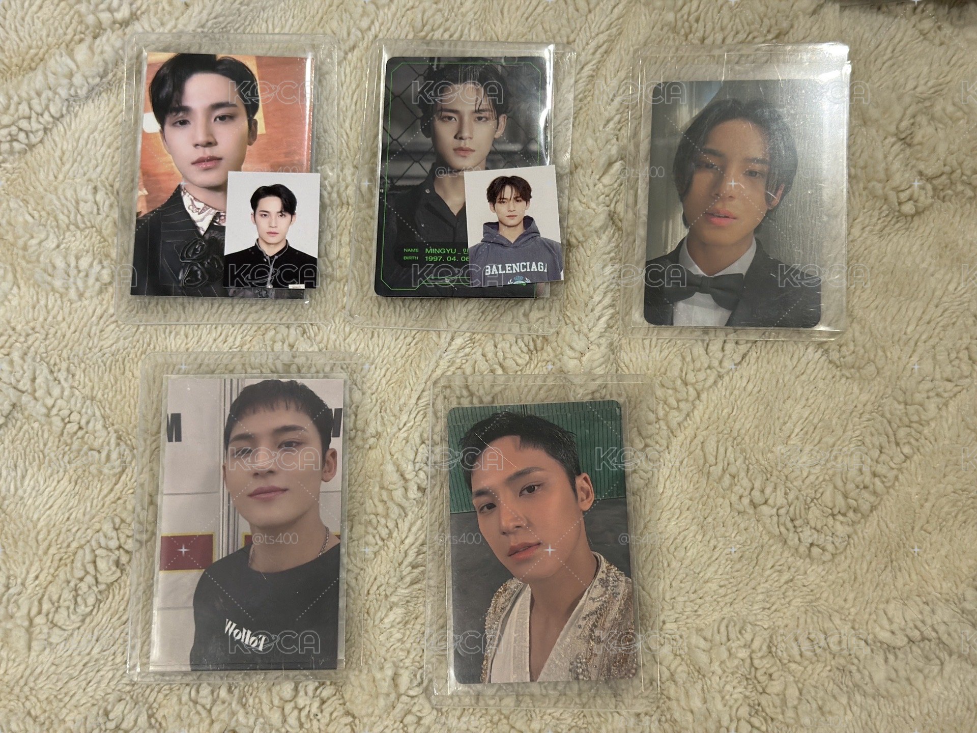 金珉奎專卡 會員禮 感謝祭卡