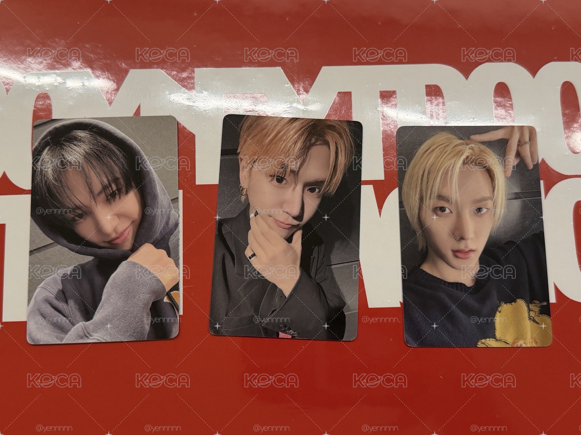 BND the action yzy簽售卡