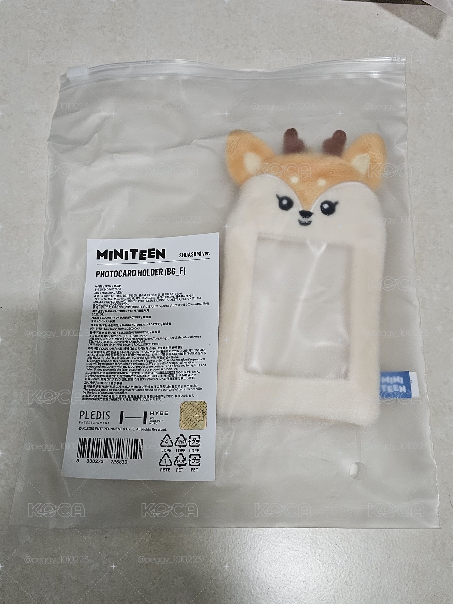 秀 miniteen卡套