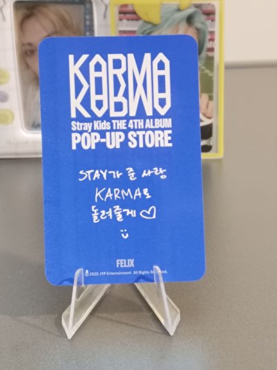 straykids Felix 特典卡