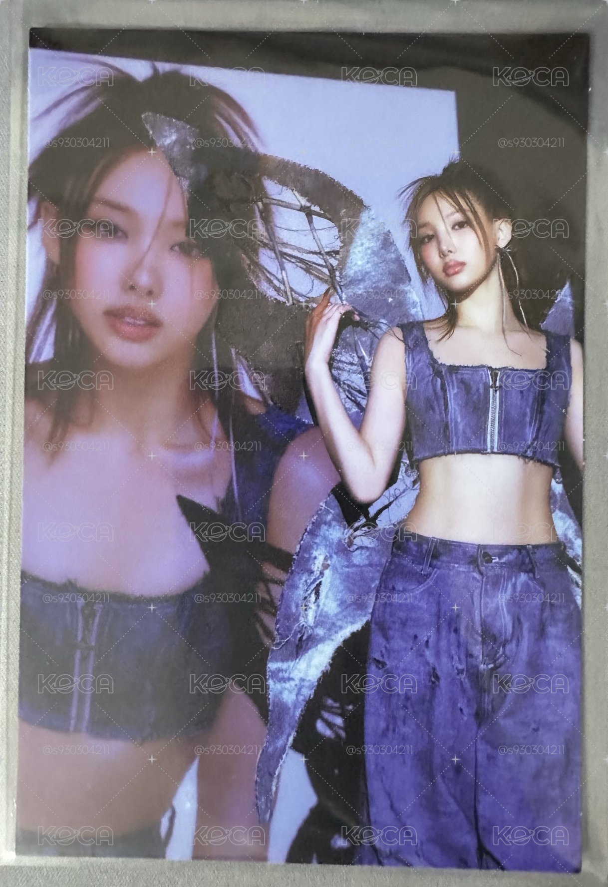 娜璉 NA 美版親簽明信片