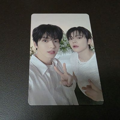 TXT 外套雙人卡 崔然竣崔秀彬