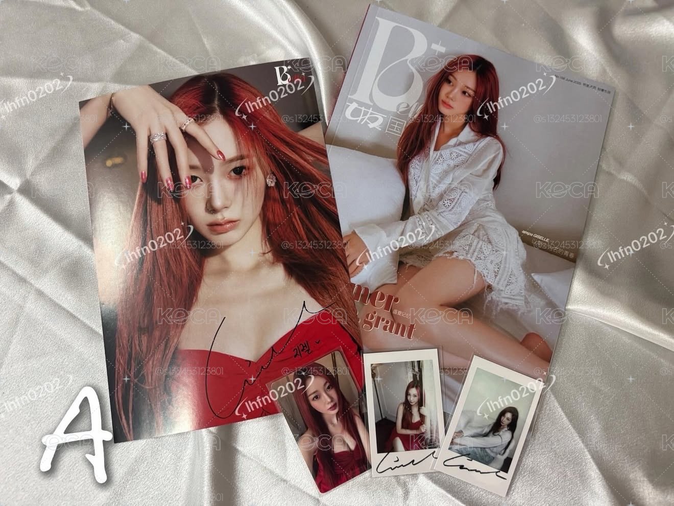 （現貨） aespa 吉賽爾 雜誌 BELLA  「A+B+典藏小卡」