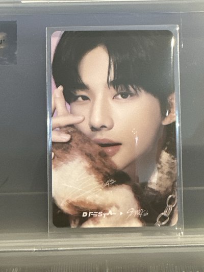stray kids Hyunjin D社入場卡