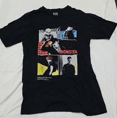 全新未下水 BIGBANG MONSTER MV T恤 韓國製 保存良好吊牌還在 3600