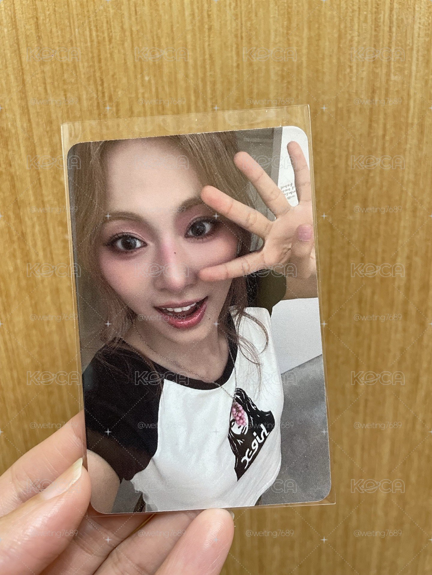 Twice_迷14專 Strategy子瑜AM特典卡
