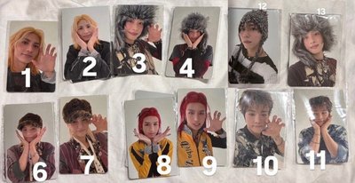  XdinaryHeros BM 演唱會小卡