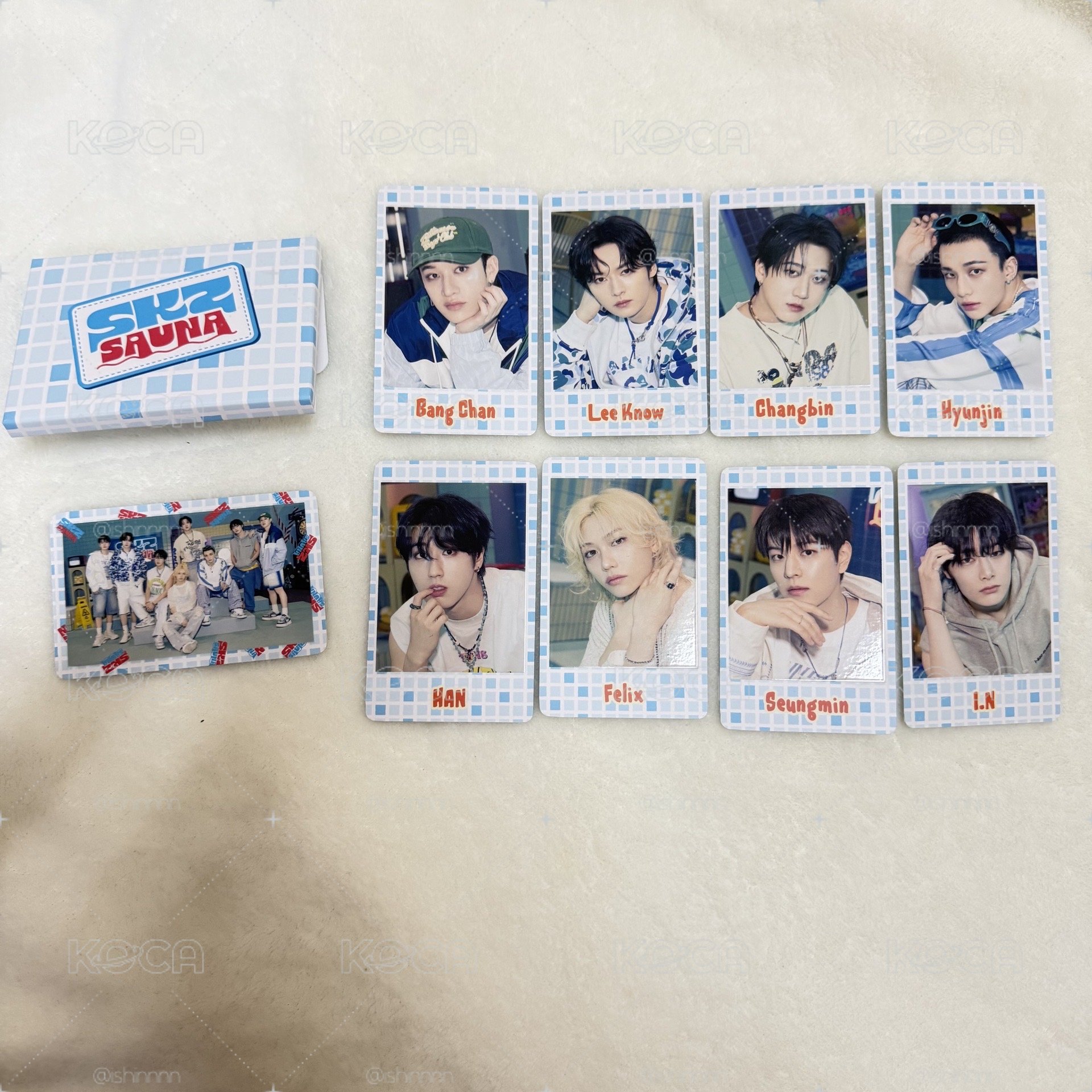 SKZ 桑拿小卡組一套