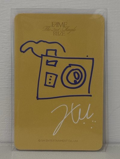 Riize Sohee 香港簽售卡