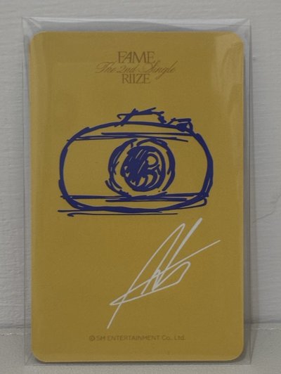 Riize Anton 香港簽售卡