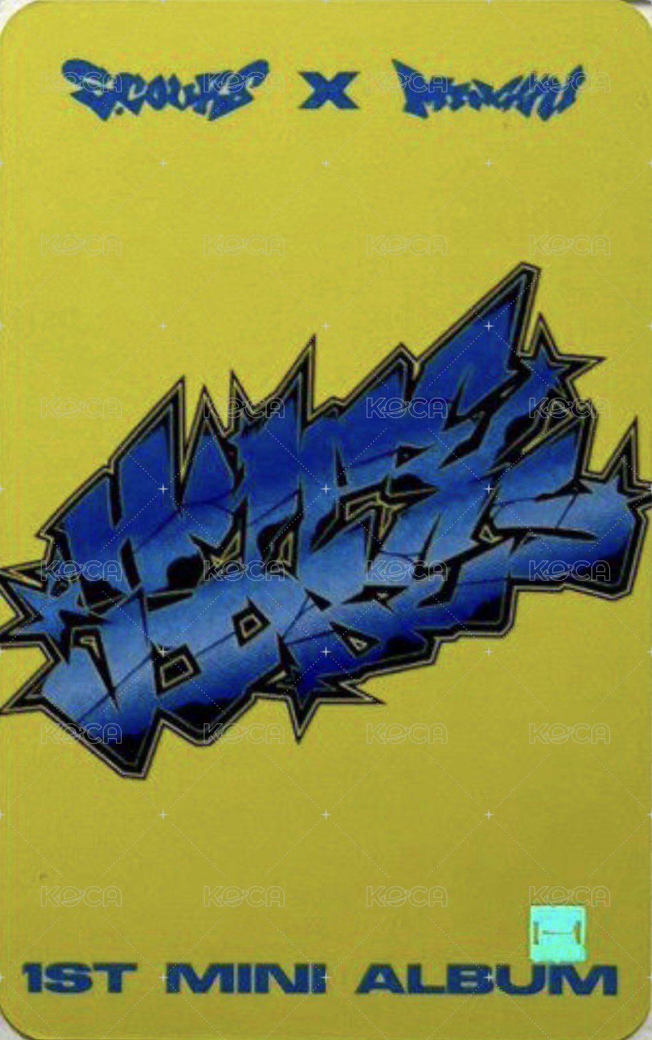 CxM ‘𝙃𝙔𝙋𝙀 𝙑𝙄𝘽𝙀𝙎’ mp 幸運卡  背面