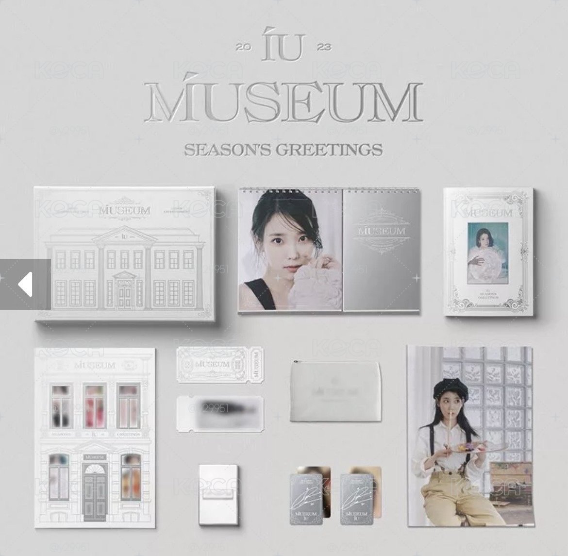 IU 2023 年曆組