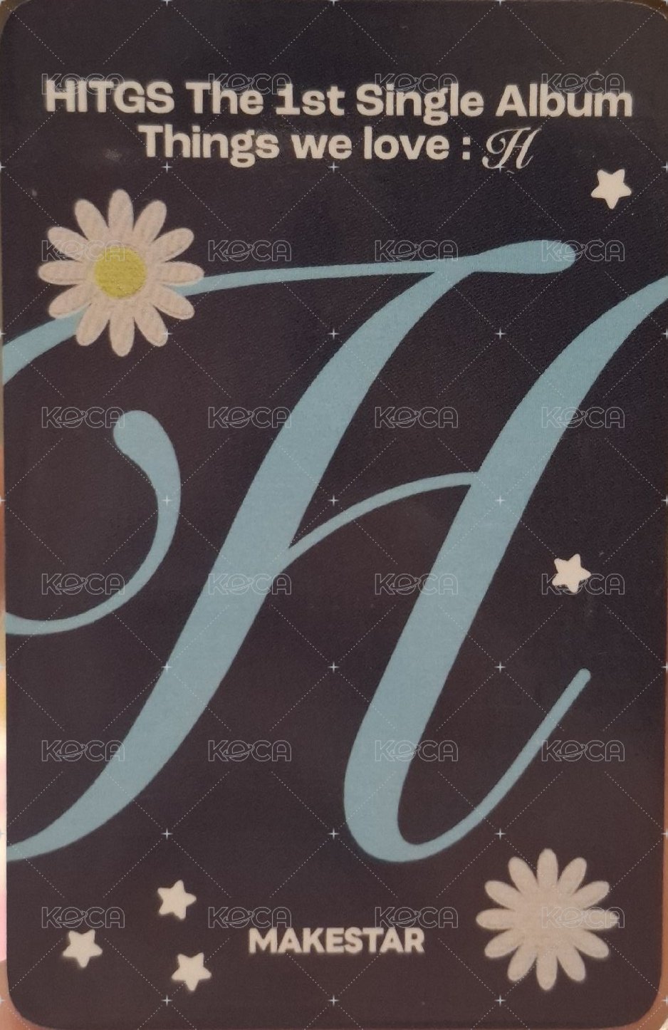 Things we love : H ms 簽售卡  背面