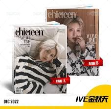 2022年12月《CHICTEEN》12月刊封面 AB合售 含海報、限量明信片