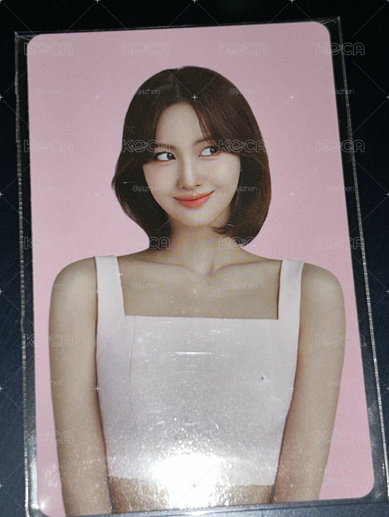 TWICE 康普茶小卡 定 娜 桃