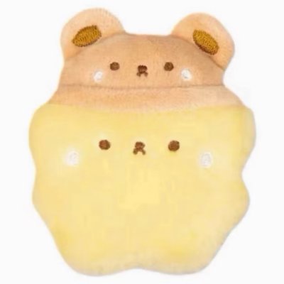 三麗鷗＆Studio Haneul 絨毛玩偶Qualia 扭蛋 布丁狗款