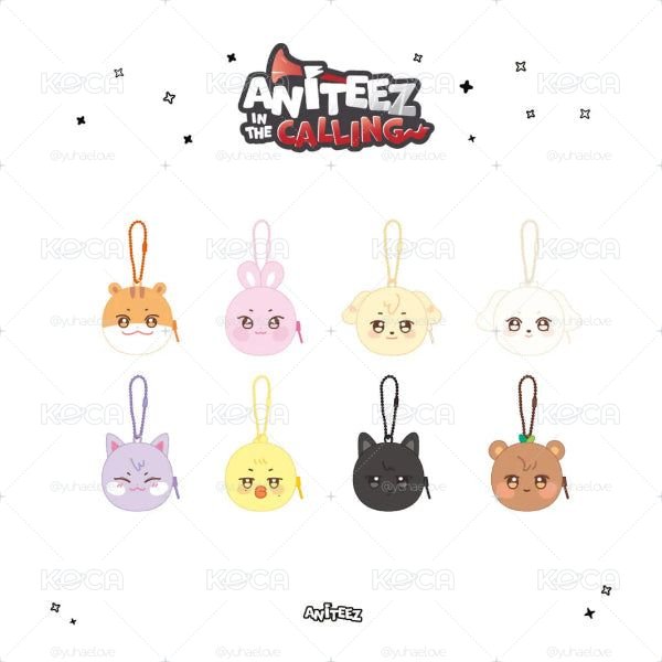 ANITEEZ IN THE CALLING BACKPACK POUCH KEYRING 小背包鑰匙圈