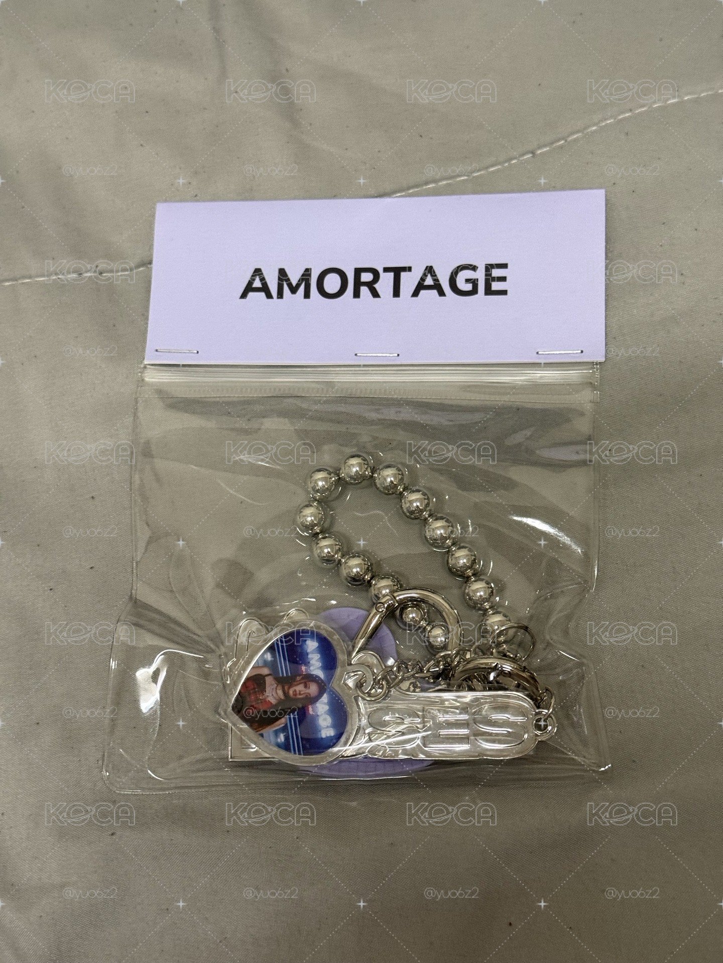 Jisoo AMORTAGE NFC吊飾