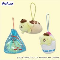 吊娃 Sanrio 三麗鷗 布丁狗 屋台 撈金魚 景品