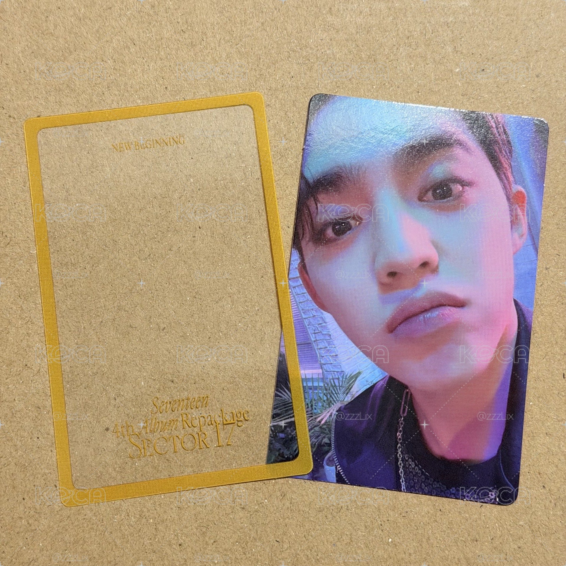 SEVENTEEN S.coups 正四後續特典卡