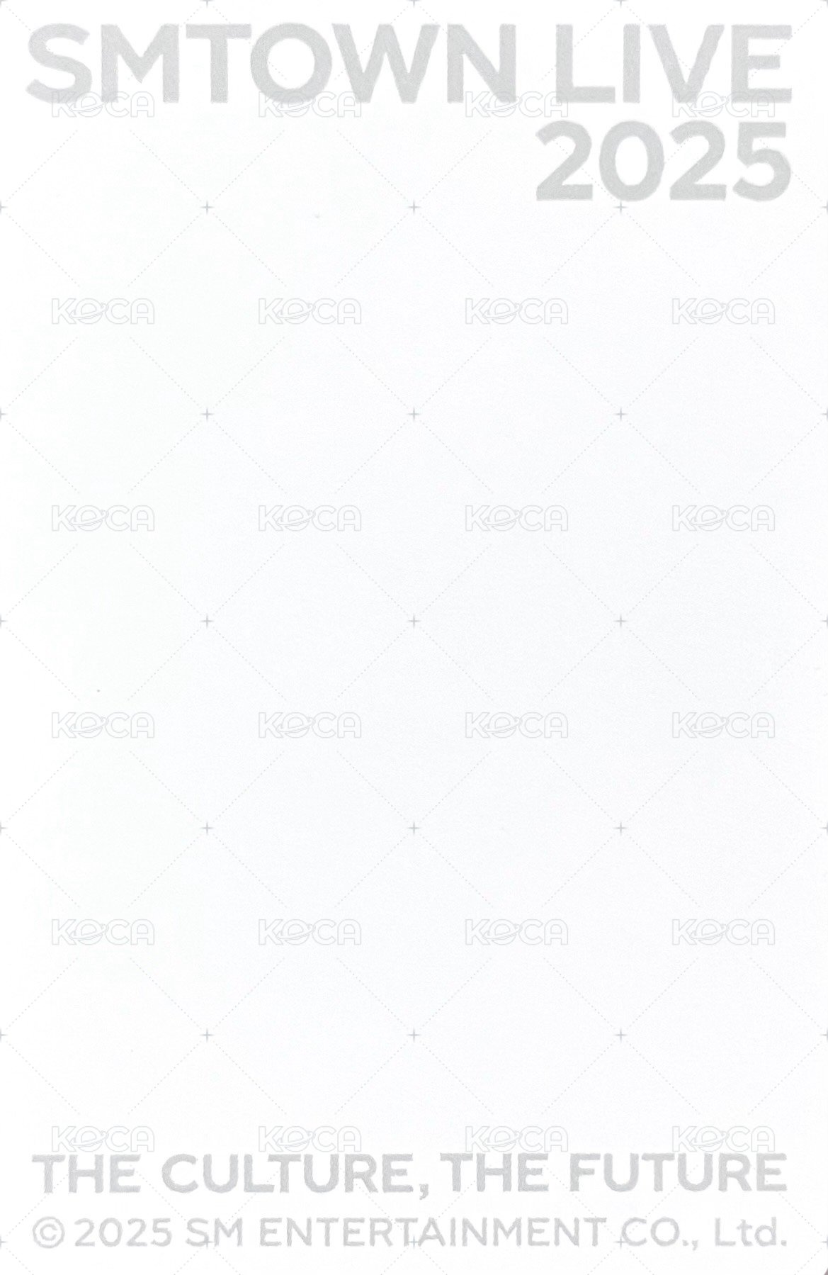 SMT LIVE 2025 隨機卡  背面