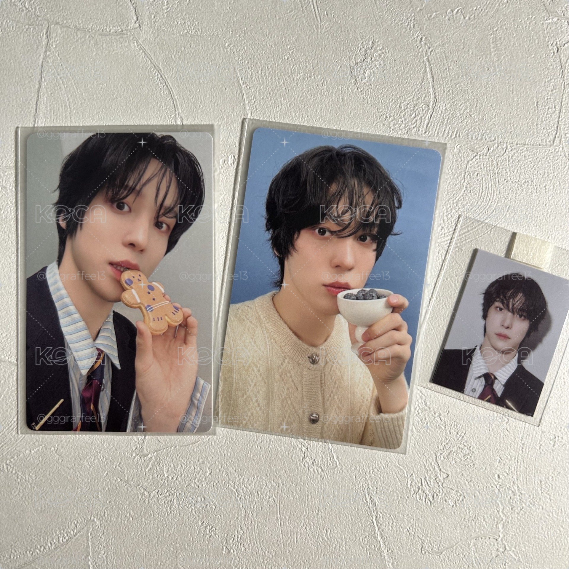 兩版潤浩set 年曆小卡*2+證件照